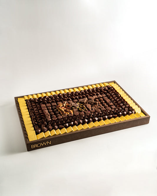 Leather Rectangle Tray 4.81KG