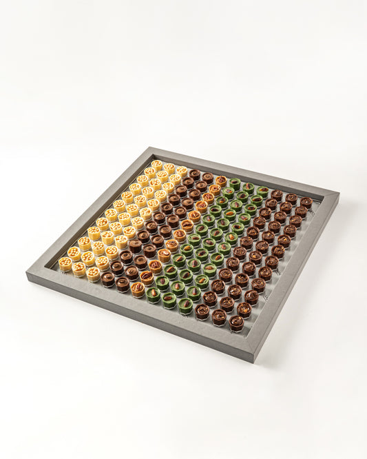 Chocolate Cups Square Box 1100G