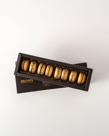 Macaron Salted Caramel Box 8 Pcs
