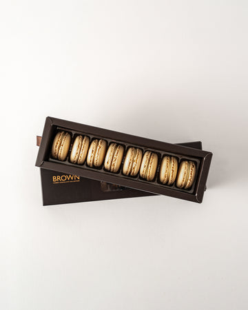 Macaron Vanilla Box 8 PcsACARON VANILLA BOX 8 PCS