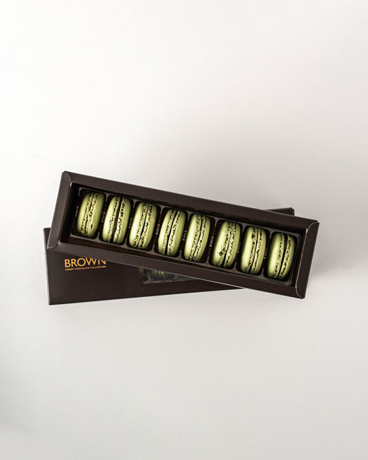 Macaron Pistachio Box 8 Pcs