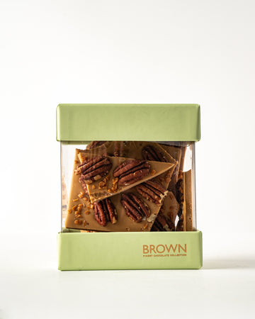 Slab Gold Chocolate Pecan Box 375G