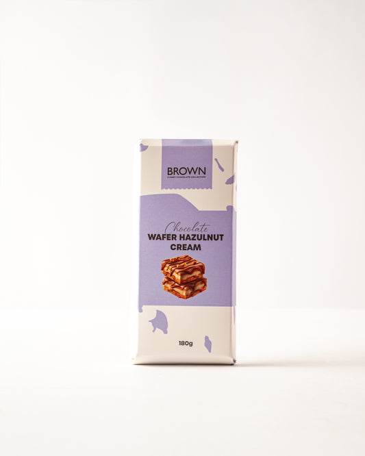 Hazelnut Cream Bar with Wafer 180G
